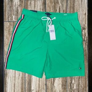 Tommy Hilfiger Brand New NWT Swimming trunks, Men’s M, green